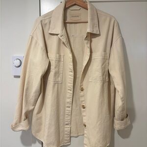 Thread & Supply Cream Utility Jacket